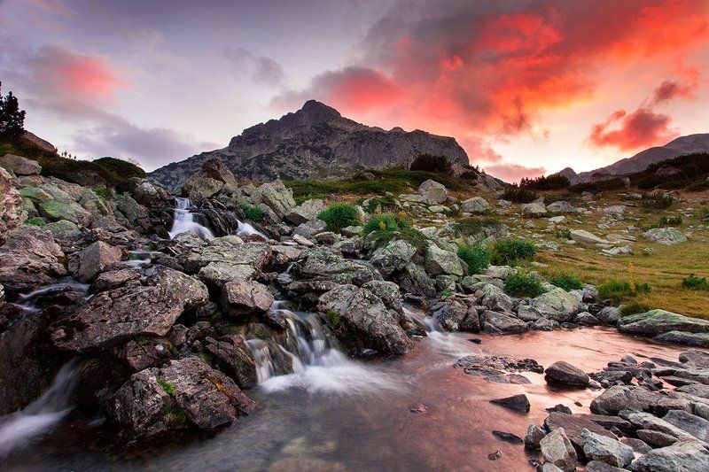 Закат в горах Пиринphoto preview