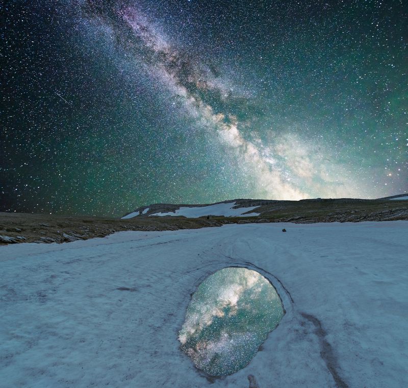 Astrophotography, Forgotten, Milky way, Night sky, Stars, Астрофотография, Забытый, Звезды, Млечный путь, Ночное небо, Ночной пейзаж Портал...photo preview