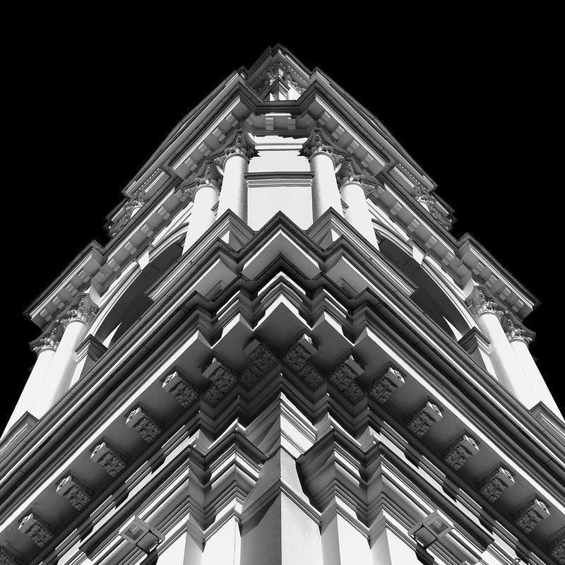 Architecture, Black & white, Saint-petersburg, Архитектура, Геометрия, Здание, Крыши, Питер, Ритм, Санкт-петербург, Форма, Черно-белое, Черное A R C H / T E C T U R Ephoto preview