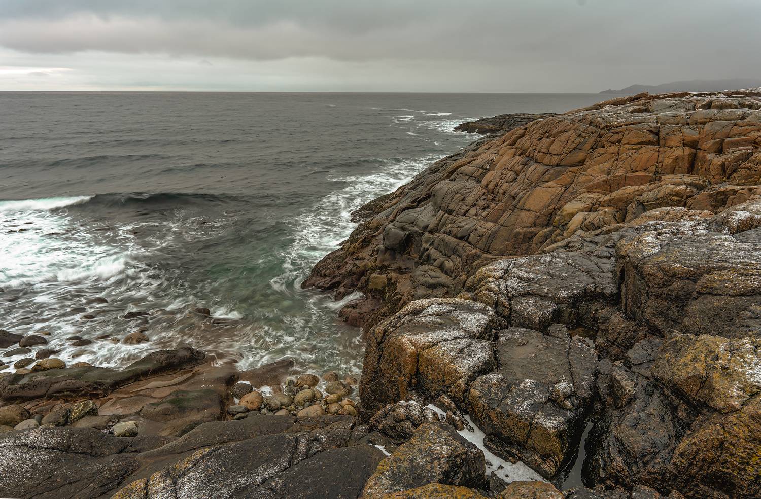 териберка.., кольский, п-в., начало, зимы....баренцево, море..., Бирюков Вячеслав
