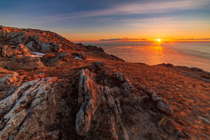 Байкал. Ноябрьское утро.photo preview