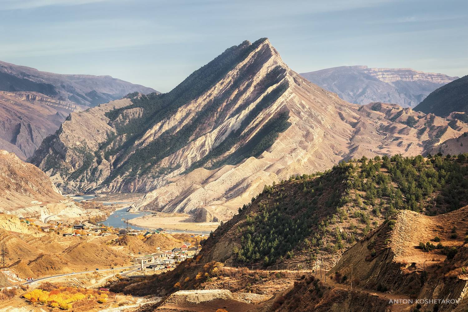 Дагестан, дорожные виды. Автор: Антон Кошетаров , Антон Кошетаров