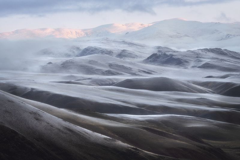 алтай, горный алтай, кокоря, осень, зима, рассвет Шоколад и зефир...photo preview