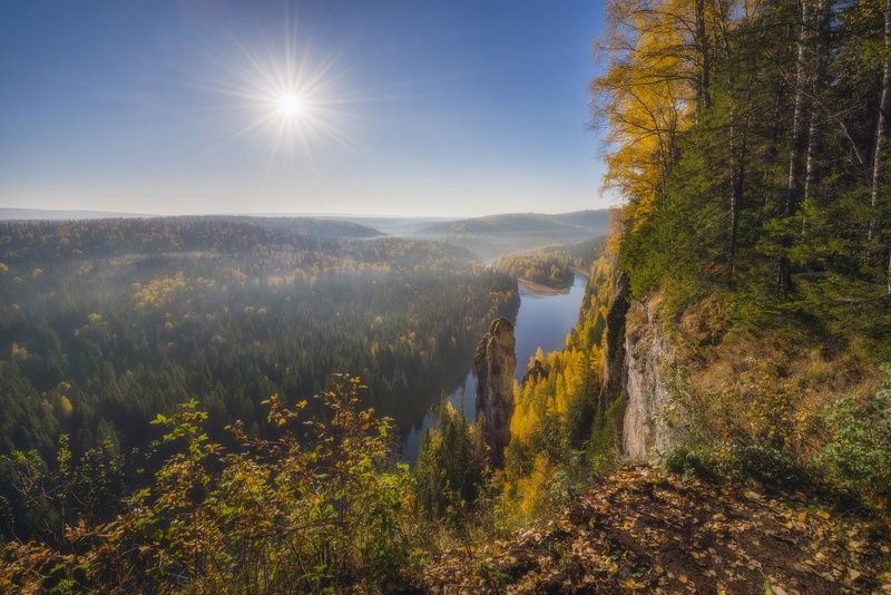 Солнечно на Усьвинских столбахphoto preview