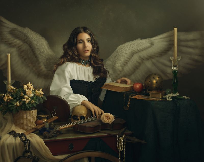 eliancoman,dragdefotografie,canvas,pictural,painterly,fineart Memento mori. Vanitas.photo preview