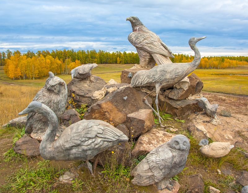 Рукотворные птицы Якутииphoto preview