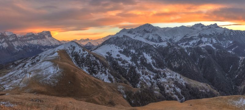 Ноябрьский закатphoto preview