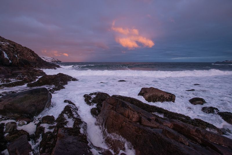 север, кольский,заполярье,баренцево море Баренцево море фото превью