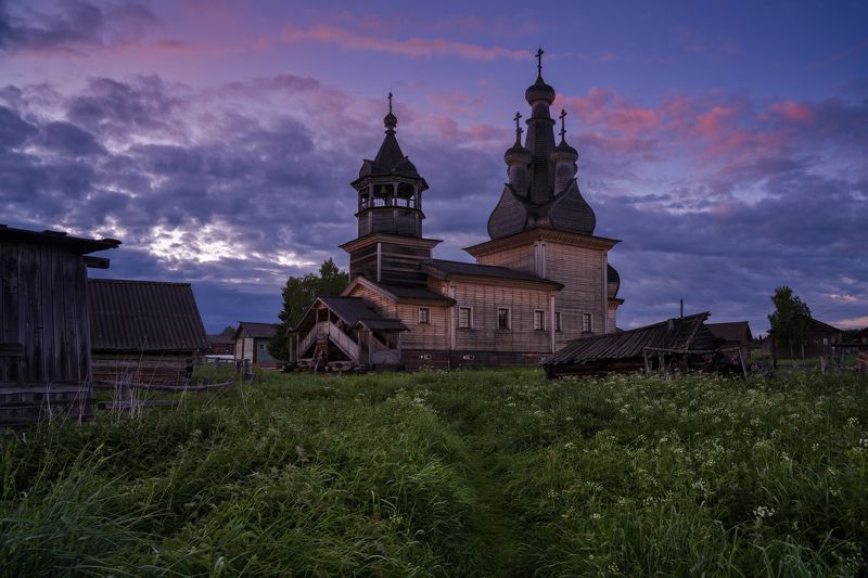 кимжа, архангельская область Комариный вечерphoto preview