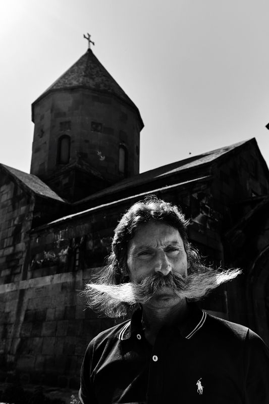 черно-белый, портрет, Армения,  Портрет из темницыphoto preview