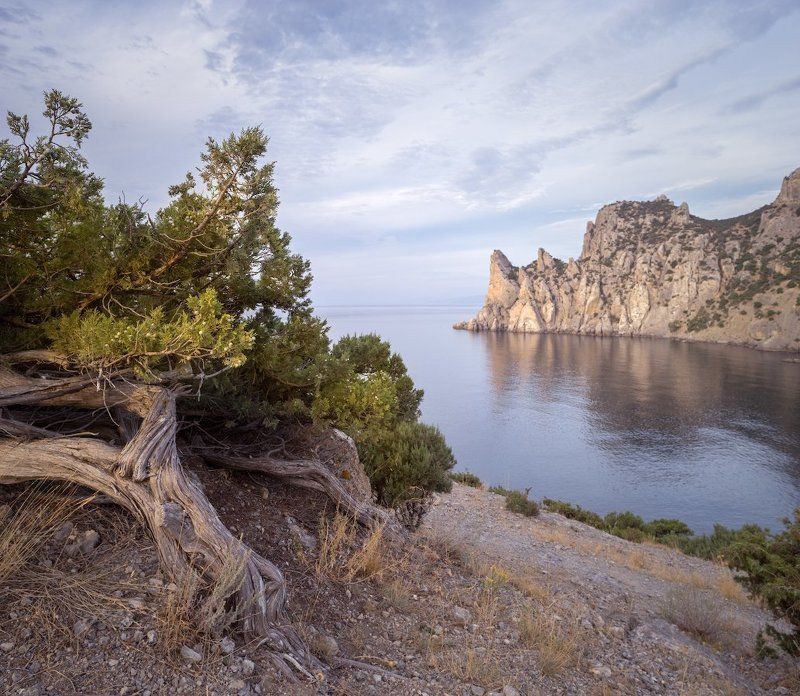 крым, рассвет, природа, море,гора,crimea,nature,sony Утро Караул-Обаphoto preview