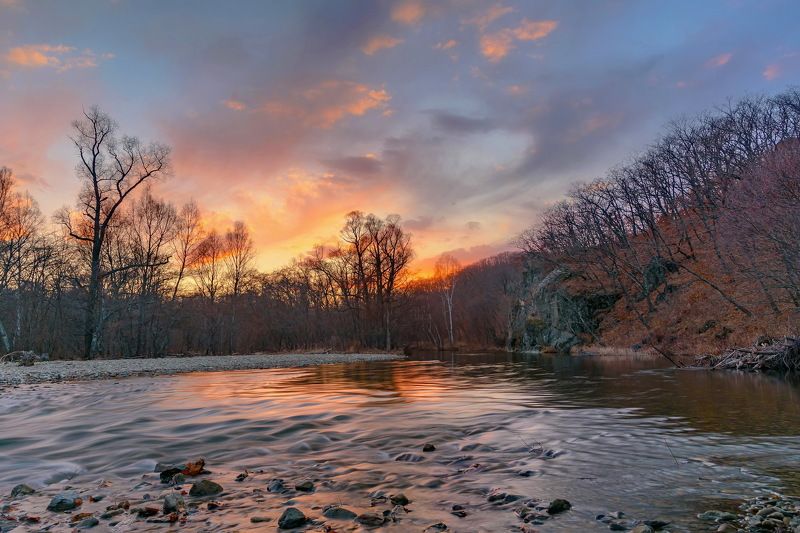 рмонастырка, осень, закат, вечер Осенний закатphoto preview