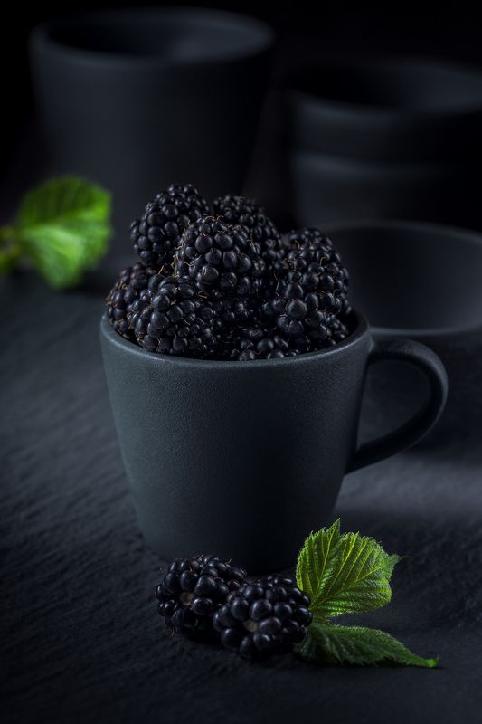 ягоды, ежевика, флора, blackberry Ежевикаphoto preview