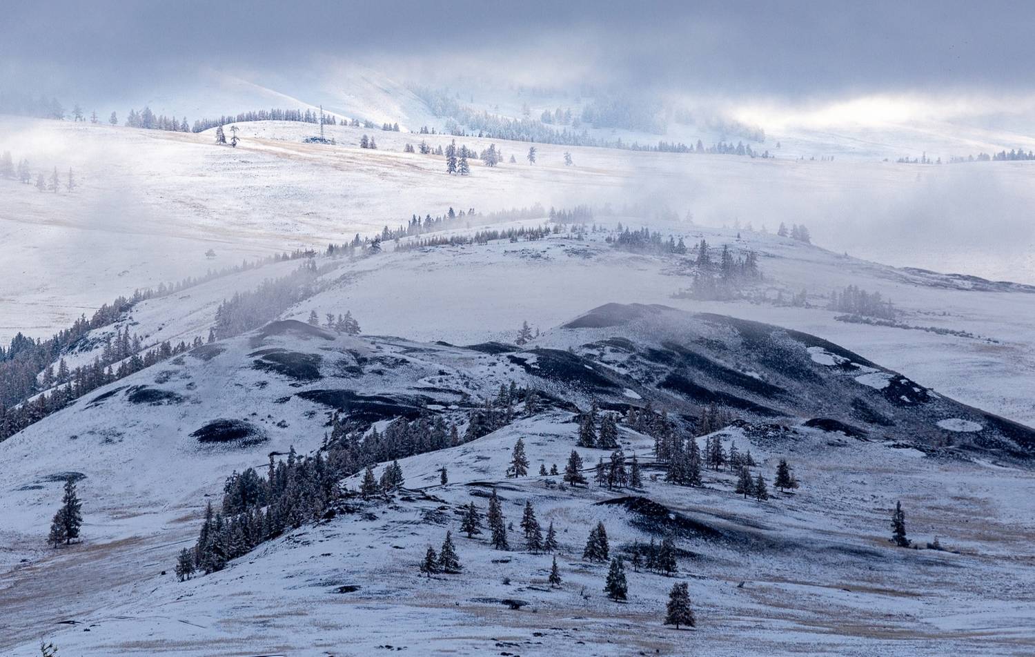 mountains, nature, russia, Михаил Конарев