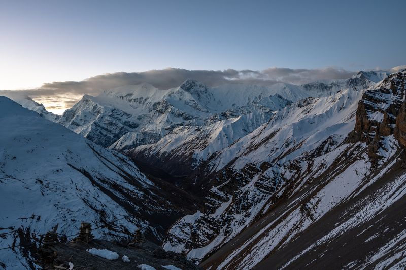 непал, гималаи, восход, рассвет, горы, nepal, himalaya, sunrise, mountains рассвет на 4900м фото превью