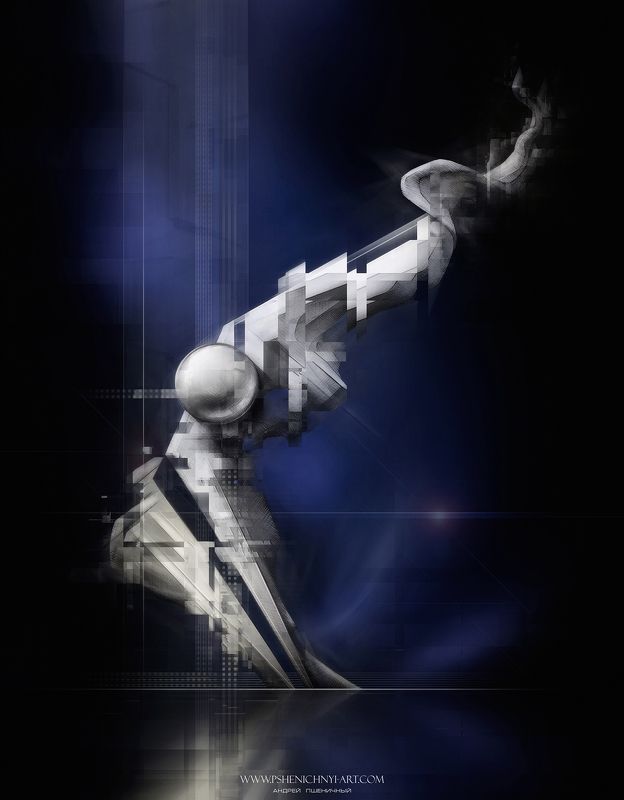 фантастика, будущее, архитектура, концепт, ночной город, структура, трнсформация Трансформерphoto preview