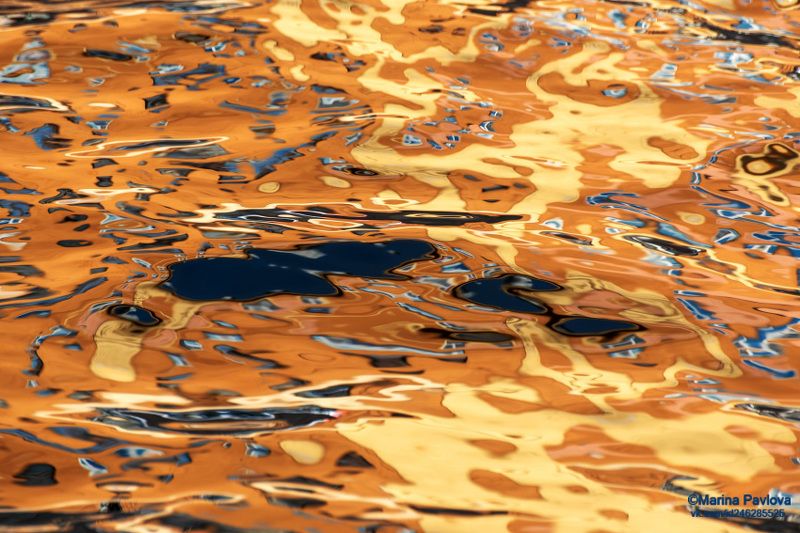 абстракция, акваабстракция, акваграфика, отражение, отражение на воде, парейдолия, канал грибоедова, санкт-петербург.петербургские акварели Осенний призрачный мир канала Грибоедова. Акваабстракцияphoto preview