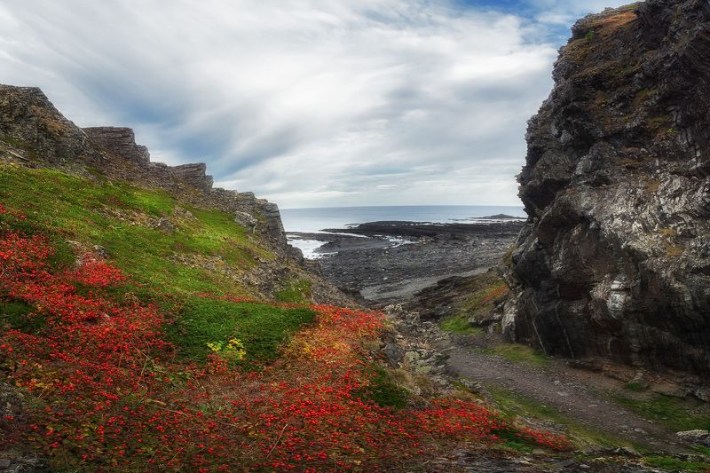 осень, кольский, рыбачий, кекурский, немецкий, мурманск, россия Край землиphoto preview