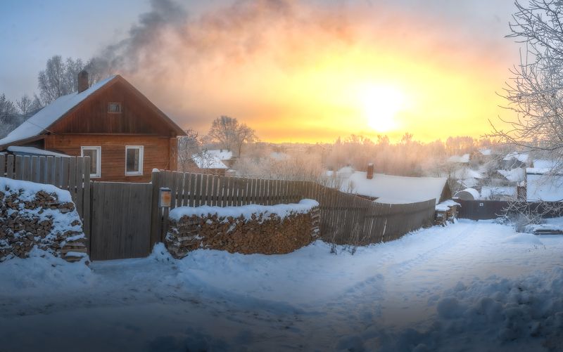 Морозное, солнечное утроphoto preview