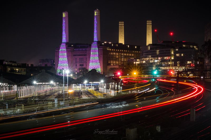 battersea london railway longexposure Railways...photo preview