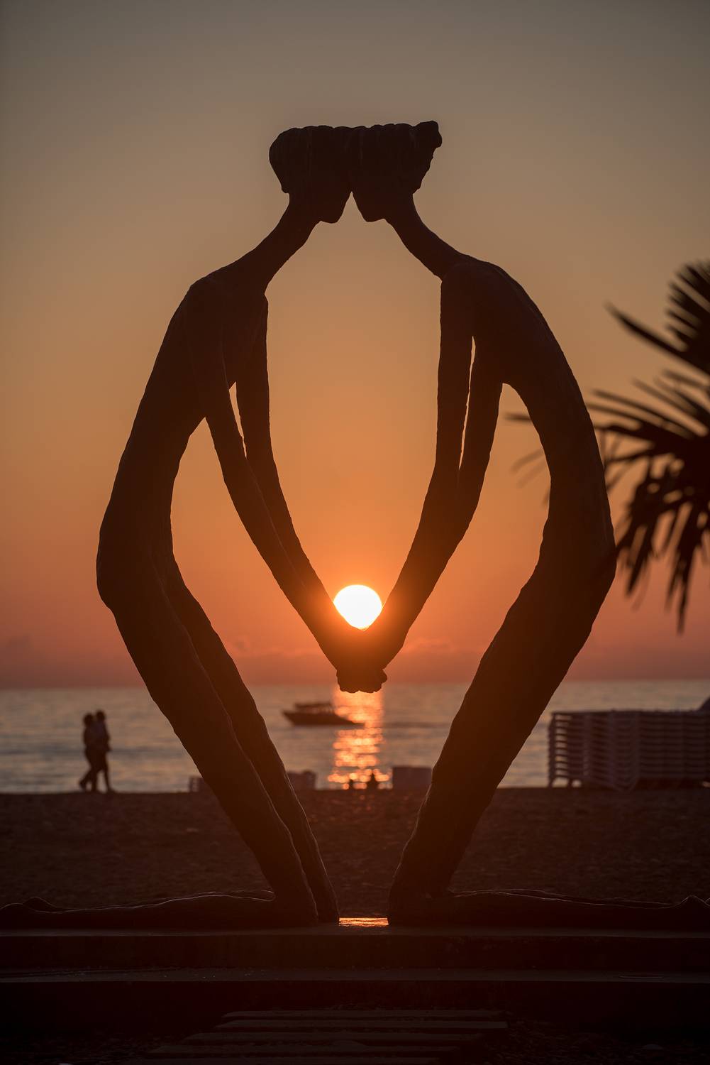 закат, батуми, солнце, любовь, скульптура, Кудашкина Ксения