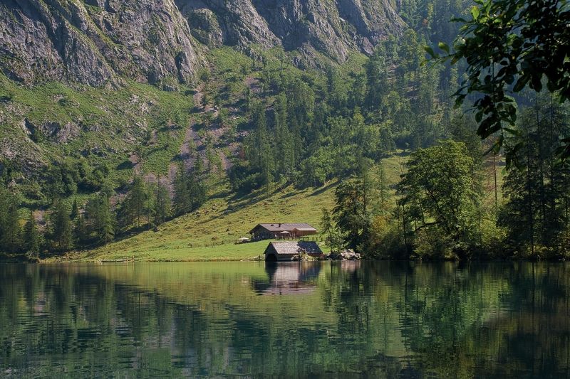 Баврские Альпы. ( Ферма на уровне предгорий)photo preview