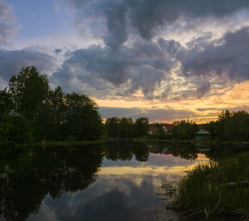 Июньский вечер на заливеphoto preview