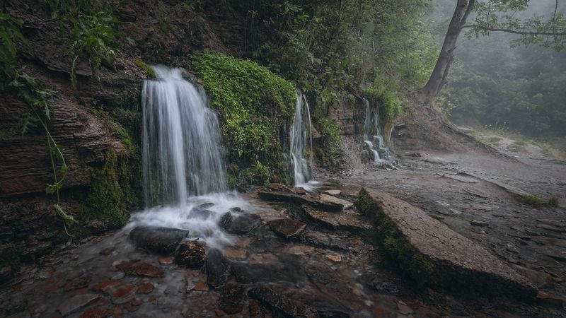 пейзаж,водопады,длинная выдержка photo preview