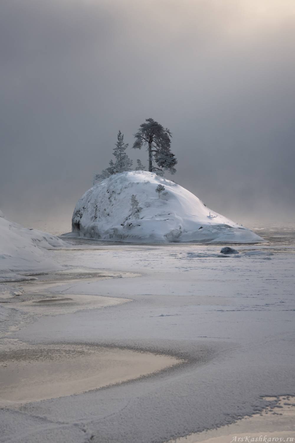 карелия, зимняя ладога, ладожское озеро, мороз, лед, острова зимой, фототуры зимой, шхеры, остров кит, Арсений Кашкаров