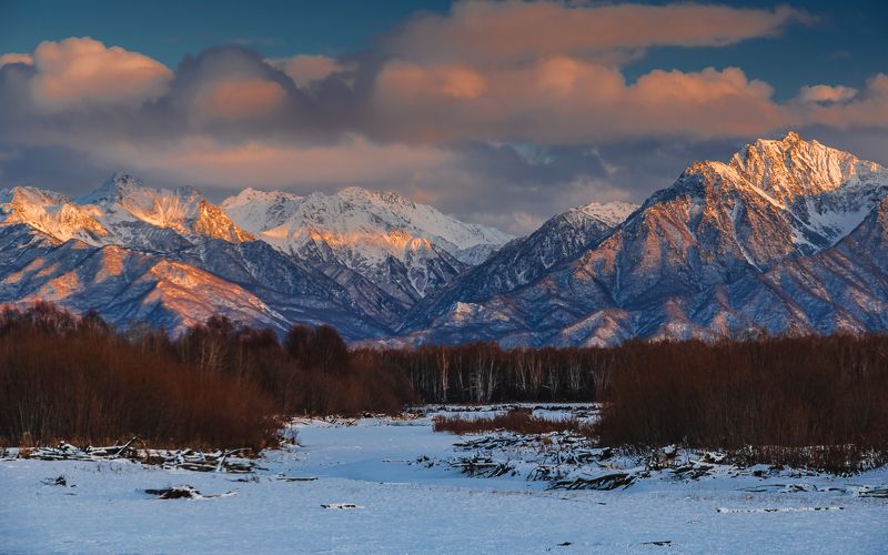 река камчатка камчатский край валагинский перевал ...photo preview