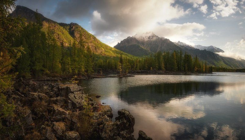 Утро на озере Олон-Нурphoto preview