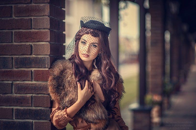 Винтаж, Портрет, Ретро Полинаphoto preview