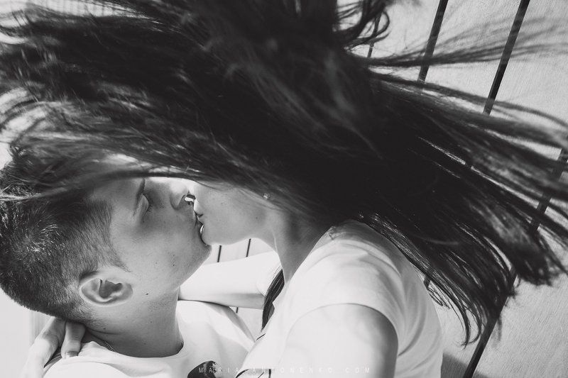 влюбленные, москва Потерять голову от любви...photo preview