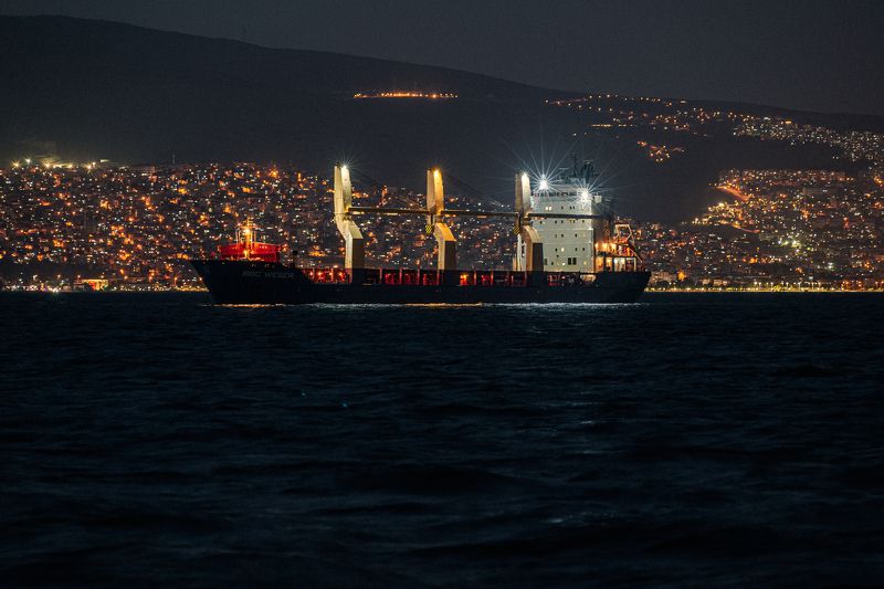 корабль, море, ночь Корабль фото превью