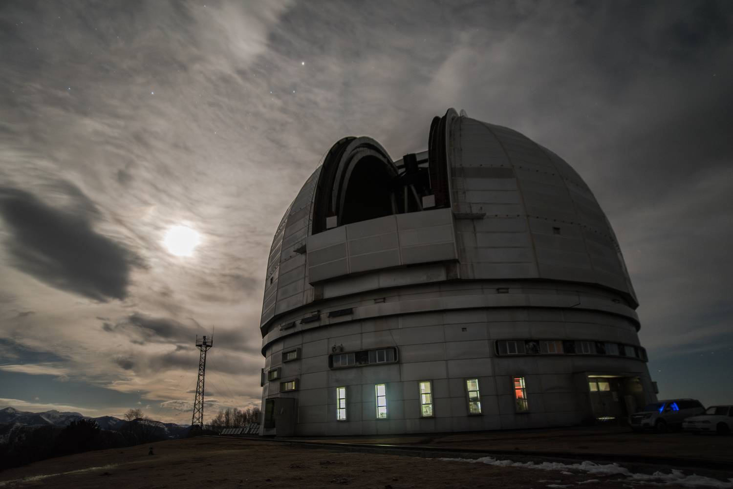 астрономия, ночь, лунная ночь, обсерватория, телескоп, night, nightphotography, stars, longexposure, observatory, Кудашкина Ксения