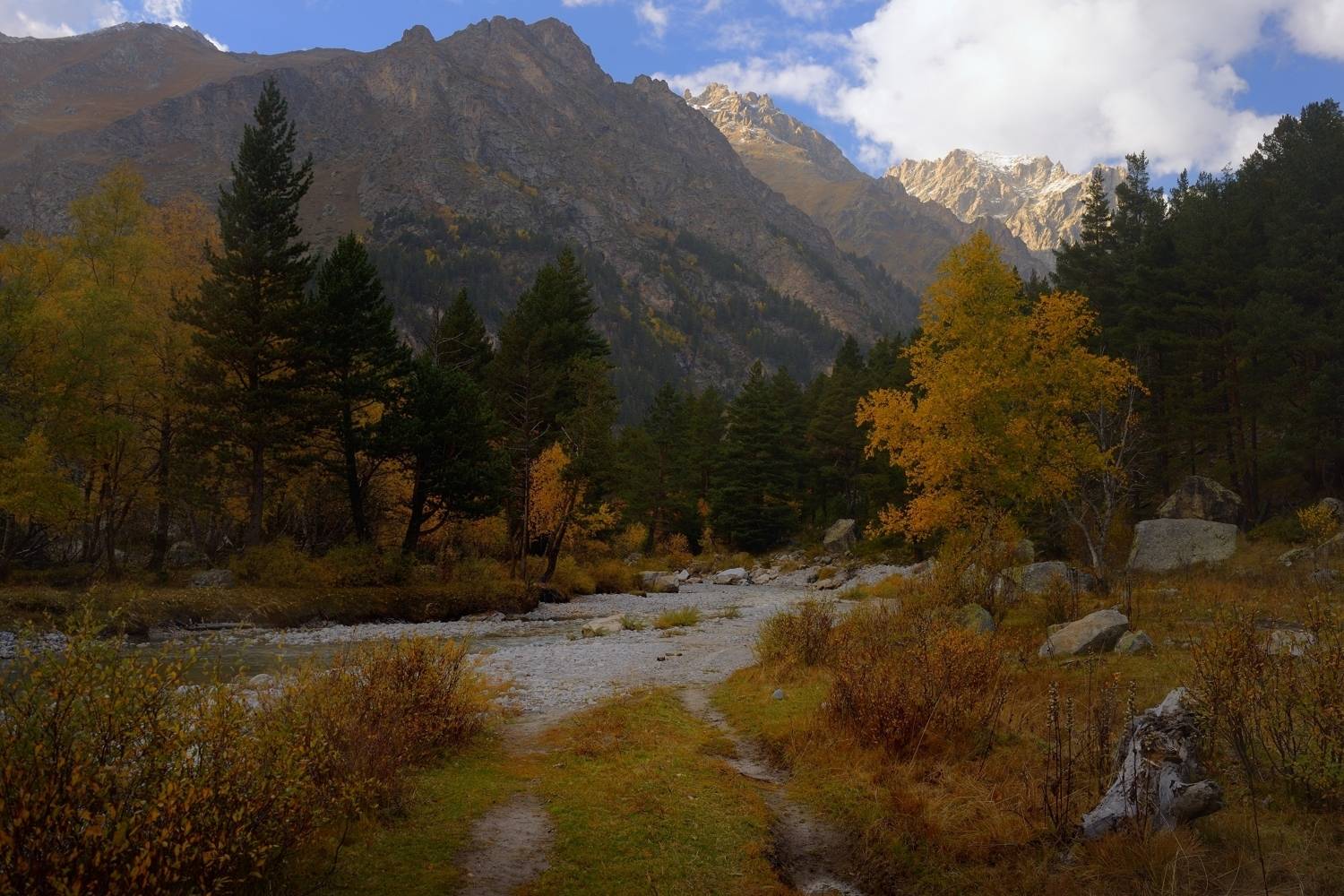 горы осень узункол, Александр Жарников