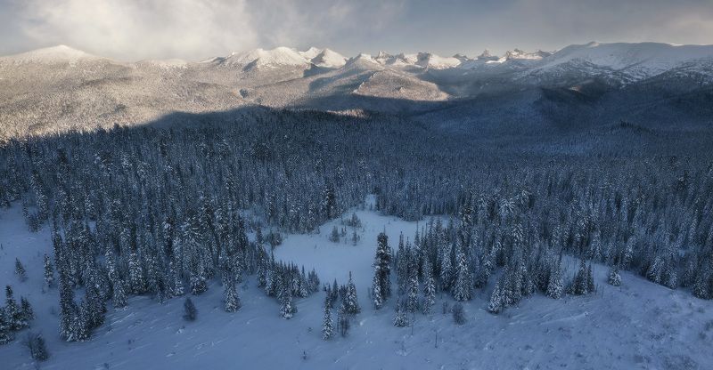 ергаки, сибирь, красноярский край, горы, снег Ергакские просторыphoto preview