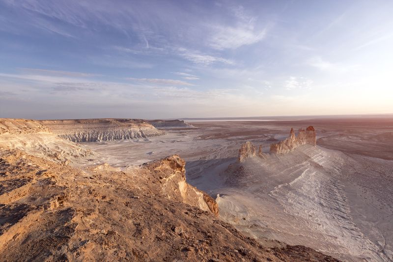 пейзаж, природа, пустыня, закат, осень Закат в пустынеphoto preview