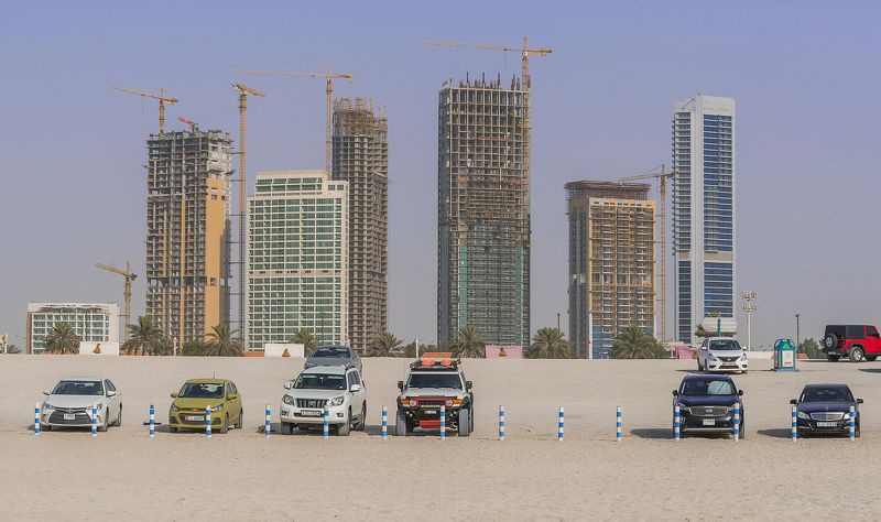 Beach parkingphoto preview