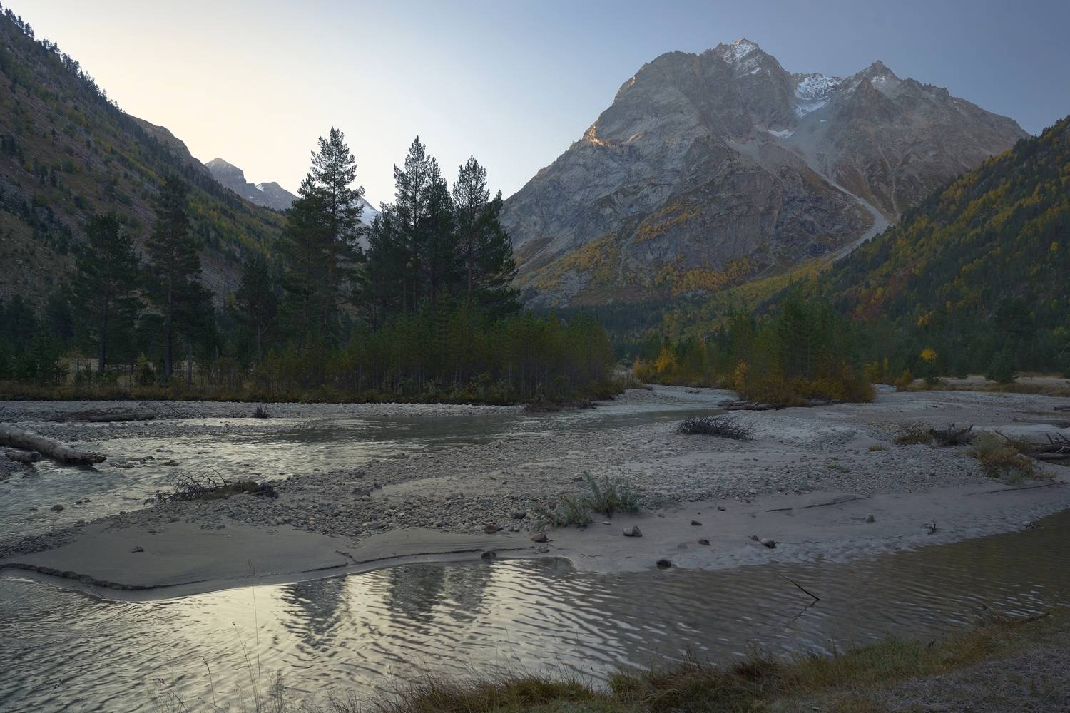 горы осень чиринкол, Александр Жарников