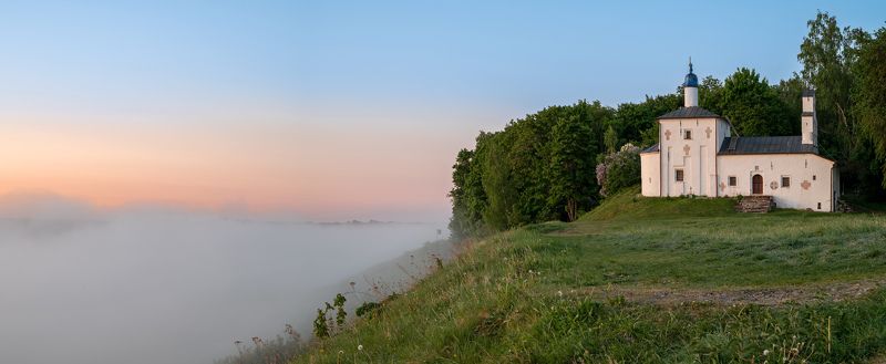 Церковь Николая Чудотворца на Труворовом городище (Псковская областьphoto preview