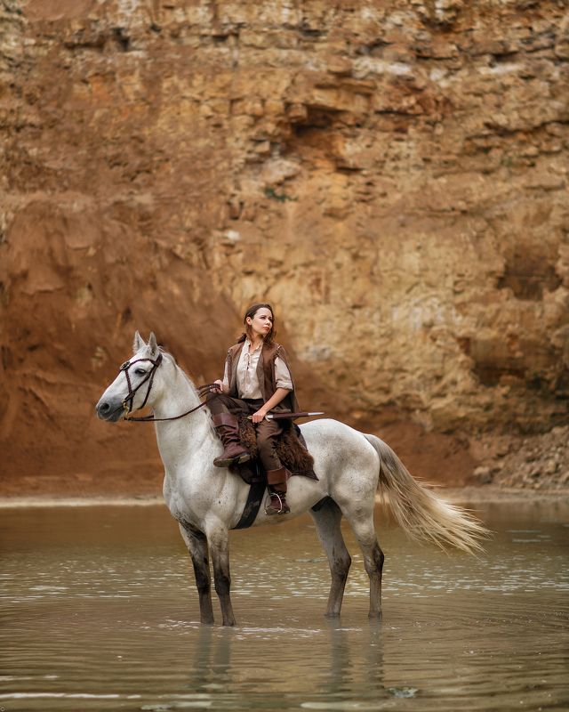 лошади, пейзаж, природа, животные photo preview