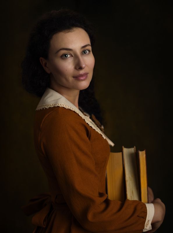 #classic #studio #female portrait #elegance Classic Literary Elegance фото превью