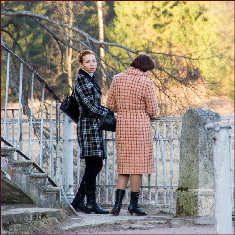 Павловск, весна, воскресенье наблюдая веснуphoto preview