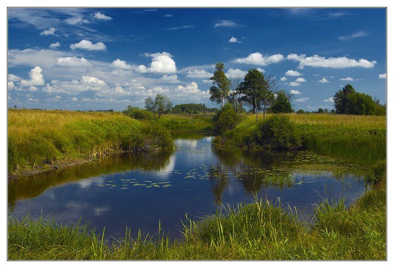 лето, река, облака, ляпота ~ 070 ~photo preview