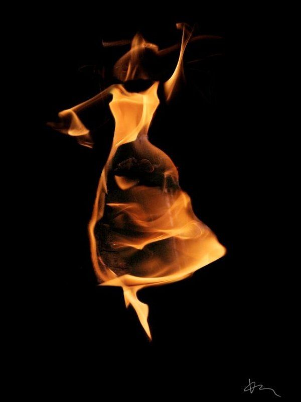 танец, веер, огонь Танец с вееромphoto preview