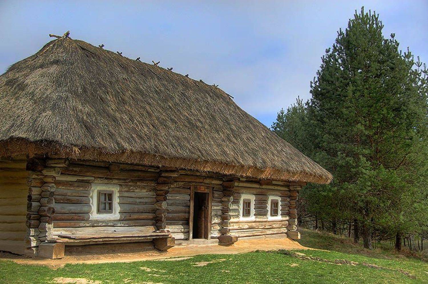 Украинская хата.... Автор: Sound Wave хата, hdr, Sound Wave