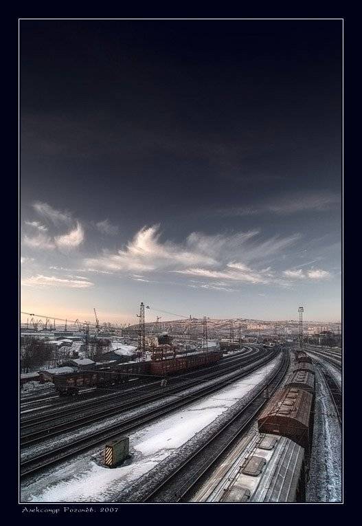 мурманск,облака, Александр Рогачёв