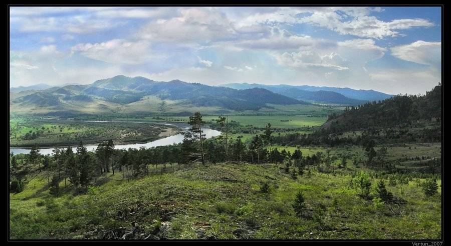 Хилка используя теченье.... Автор: Игорь Глушко хилок,река,бурятия,лето, Игорь Глушко