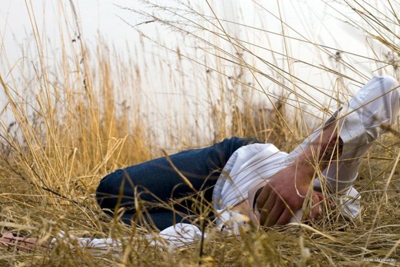 чувства, поле, жизнь, цвета, макияж Думать о тишинеphoto preview